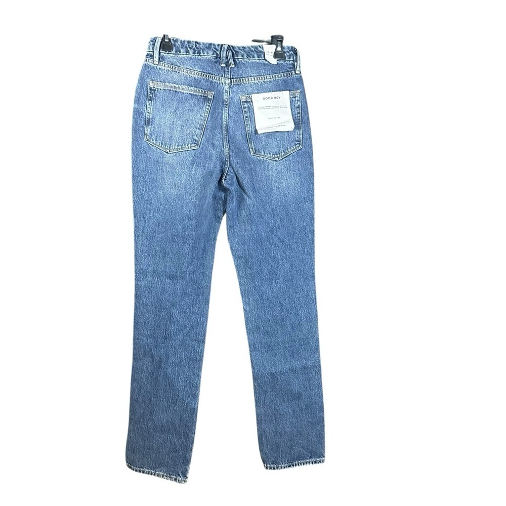 NWT Good American Good Boy Jean Side Fray 4 / 27 - Picture 8 of 10